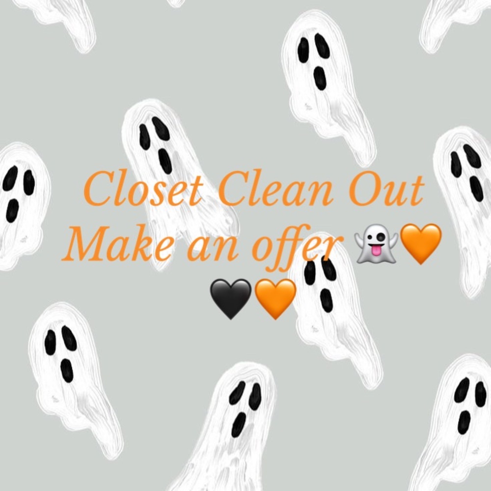 Closet Clean Out! Make me a reasonable offer!